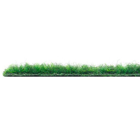 Zelený travní koberec (bez nopů) (metráž) FLOMA Gazon - délka 1 cm, šířka 133 cm a výška 0,7 cm