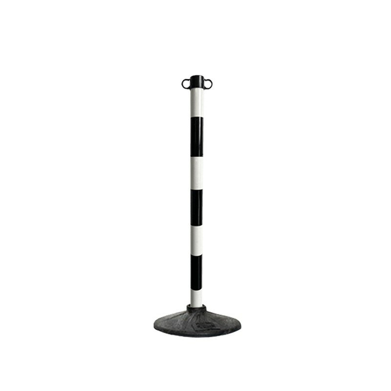 Čierno-biely plastový vymedzovací stĺpik - výška 90 cm