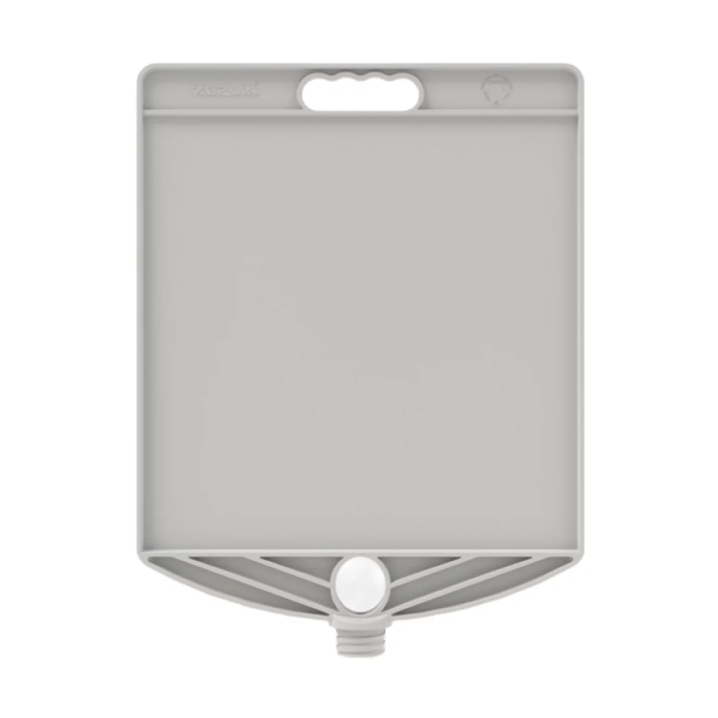 Informatives Verkehrszeichen aus Kunststoff Und (PPC) &quot;Leer&quot; FLOMA - Breite 30 cm, Höhe 30 cm