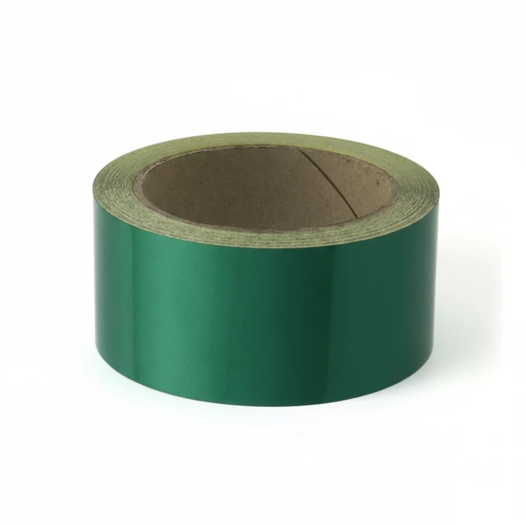 Selbstklebendes reflektierendes Warnband - Länge 15 m, Breite 5 cm - Grün