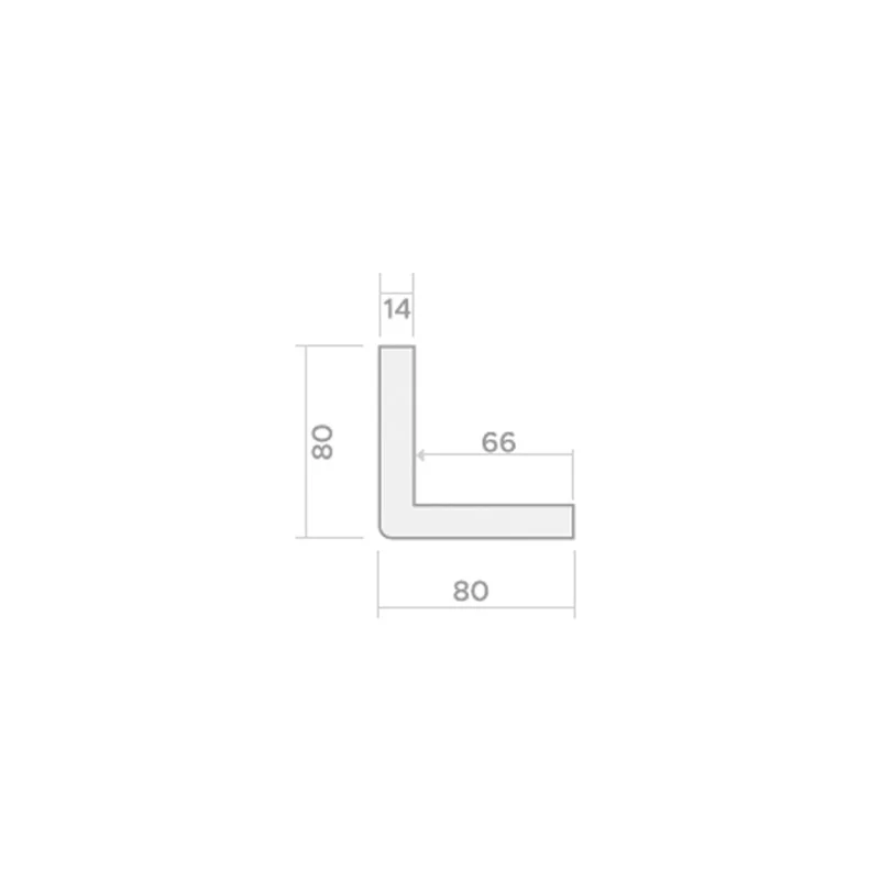 Černo-žlutá pěnová magnetická ochrana rohů zdí a stěn typ LC - délka 100 cm, šířka 8 cm, výška 8 cm