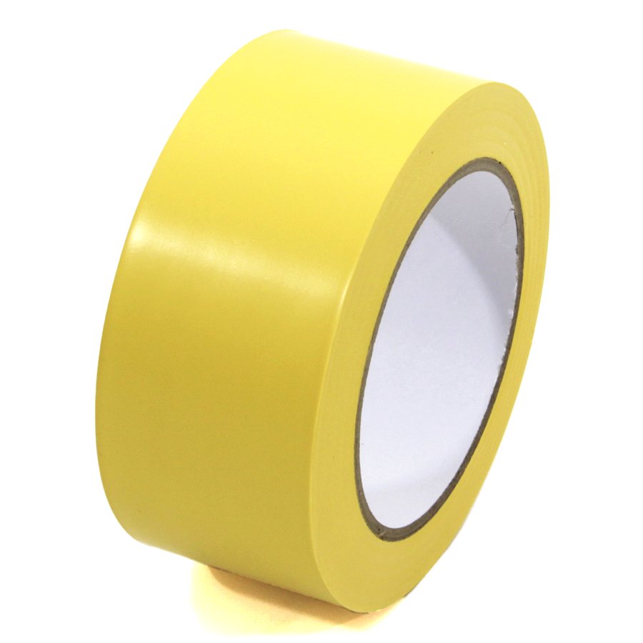 Žlutá vyznačovací páska Standard - délka 33 m a šířka 5 cm