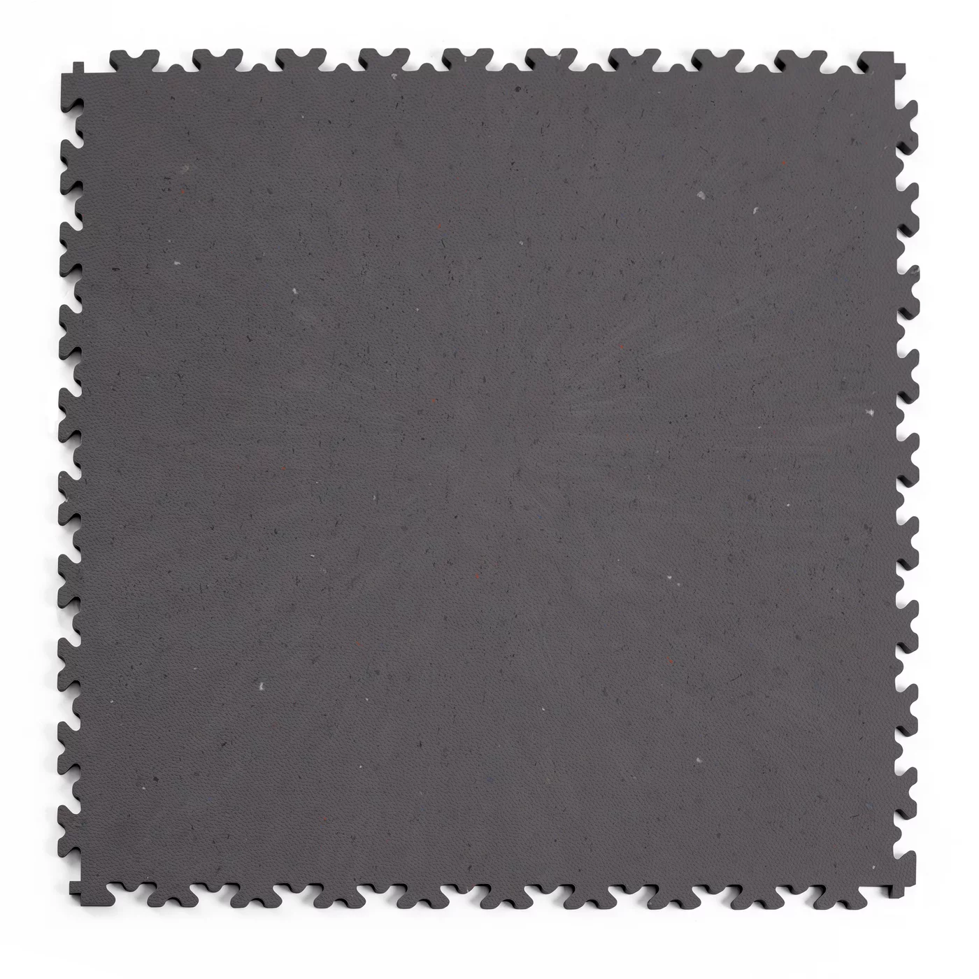 PVC-Fliese (aus PVC) Fortelock Industry ECO (Leder) - Länge 51 cm, Breite 51 cm, Höhe 0,7 cm - Graphit