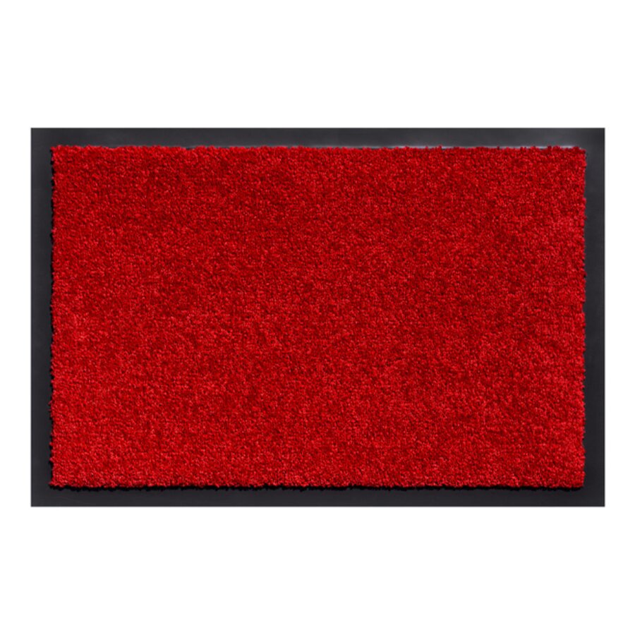 Červená vstupná rohož FLOMA Future - dĺžka 120 cm, šírka 180 cm, výška 0,5 cm