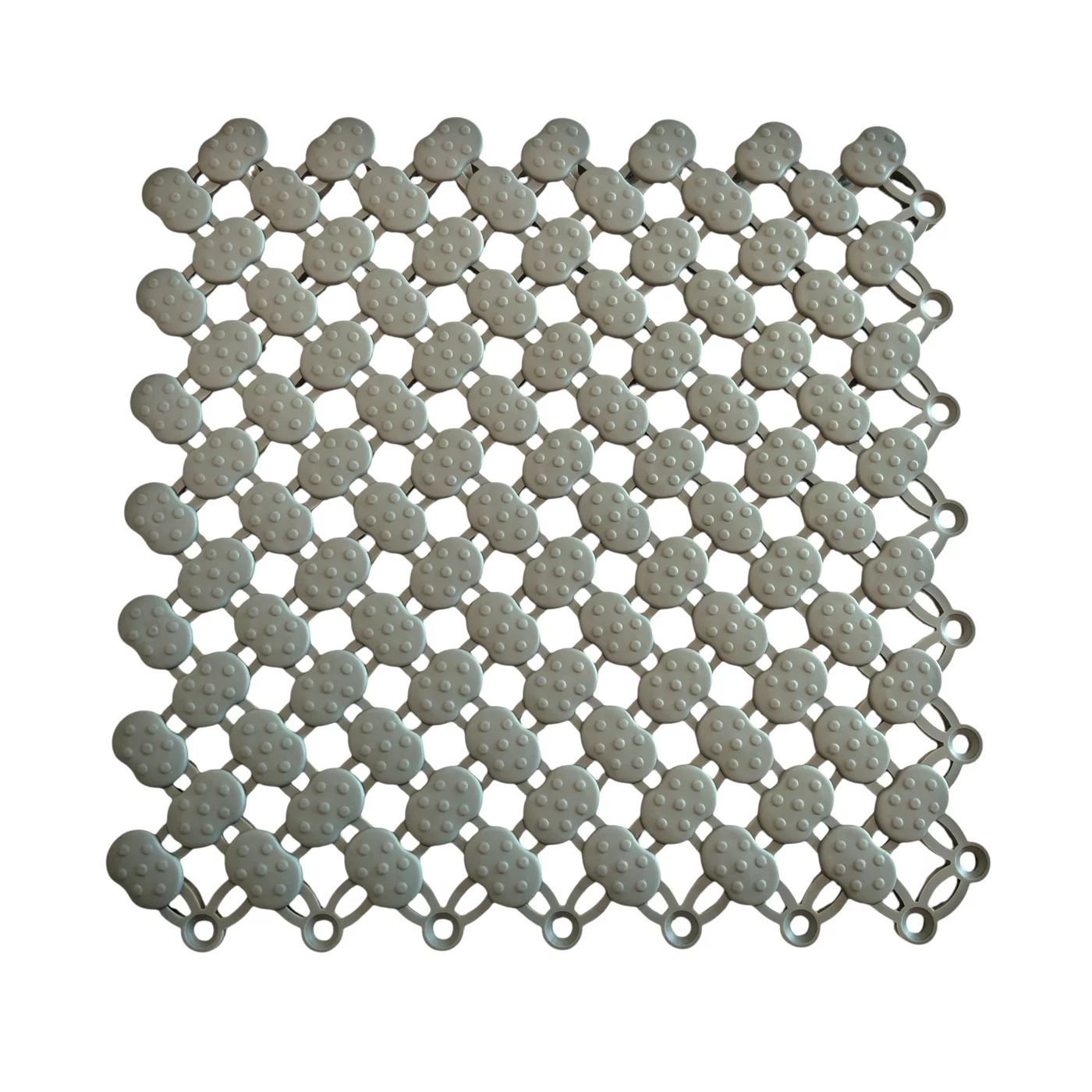 Poolmatte FLOMA SP20 - Länge 21,7 cm, Breite 21,7 cm, Höhe 0,8 cm - Grau