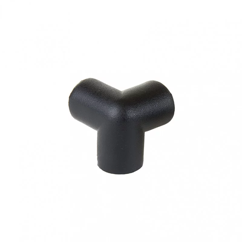 Elastischer Wandeckenschutz &quot;Typ A&quot; - Länge 4 cm, Breite 5 cm, Höhe 6,5 cm - schwarzer