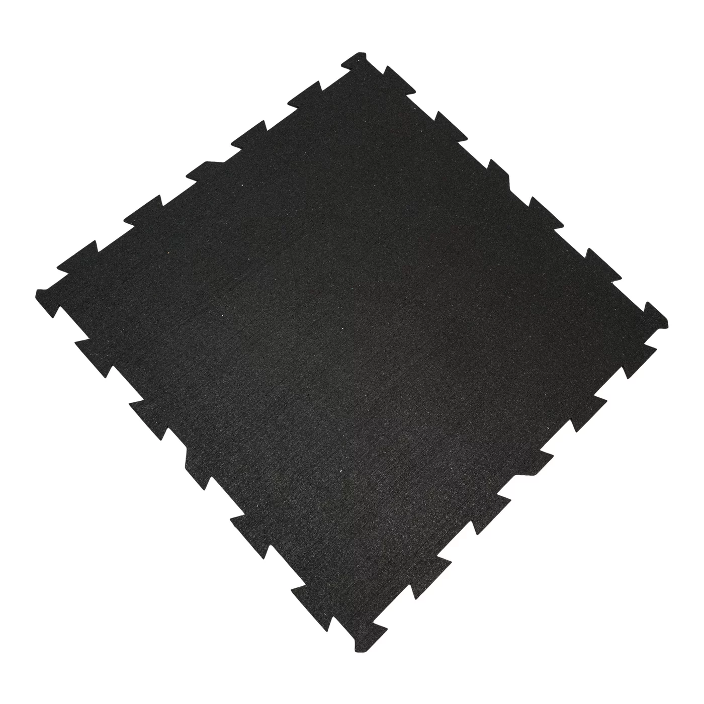 Černo-bílo-modro-šedá podlahová guma (puzzle - střed) FLOMA Sandwich EPDM - délka 100 cm, šířka 100 cm, výška 2,5 cm