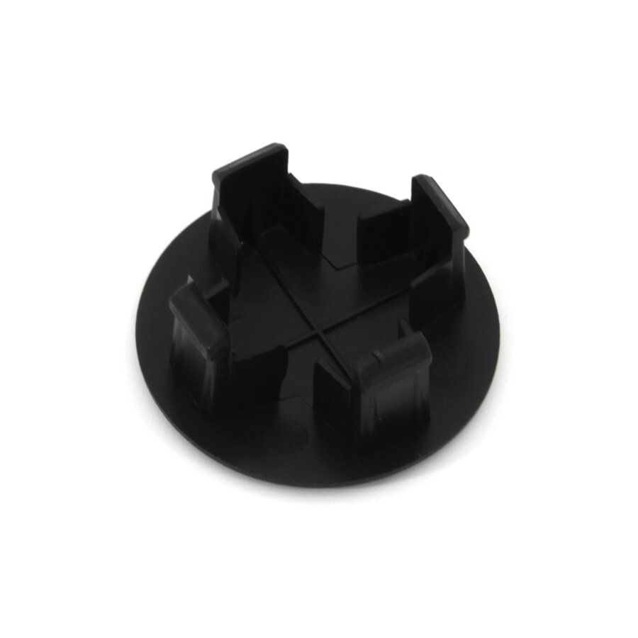 Čierny plastový vyznačovací prvok FLOMA - priemer 7 cm