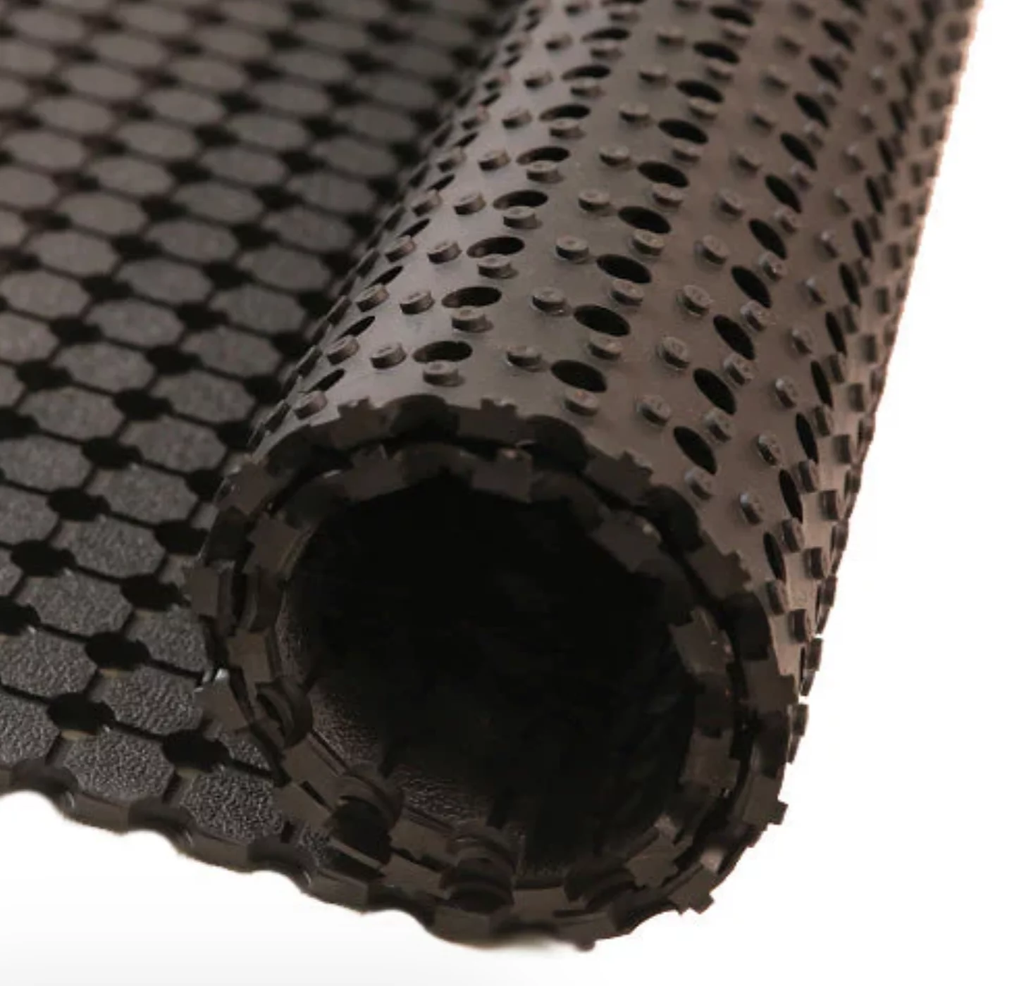 Gumová protiúnavová protiskluzová univerzální rohož FLOMA MultiPurpose - délka 1 cm, šířka 100 cm, výška 1 cm